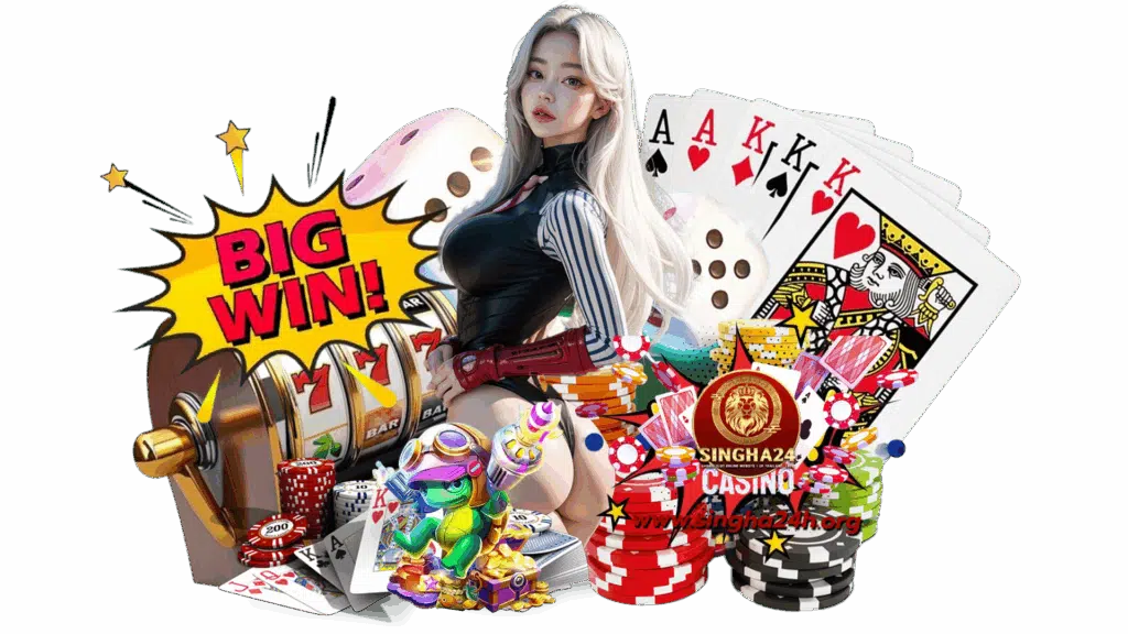 singha24h ระบบการเสี่ยงโชคเกมยุคใหม่ รับโบนัสมากมายทุกการฝาก